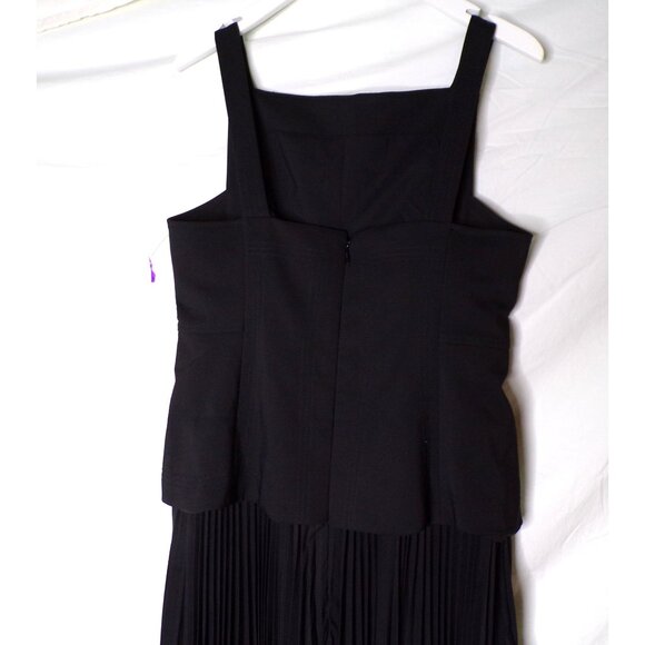 🆕 ACLER Hollinshill Pleated Sleeveless Maxi Dress Black 8 - Picture 8 of 11